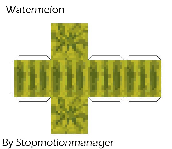 Minecraft Papercraft House