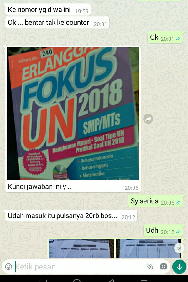 KUNCI,JAWABAN, ERLANGGA, FOKUS, UN, SMP, /MTS, 2018, BAHASA INDONESIA KUNCI,JAWABAN, ERLANGGA, FOKUS, UN, SMP, /MTS, 2018, BAHASA INDONESIA
