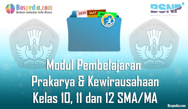 Lengkap eModul Pembelajaran Prakarya dan Kewirausahaan
