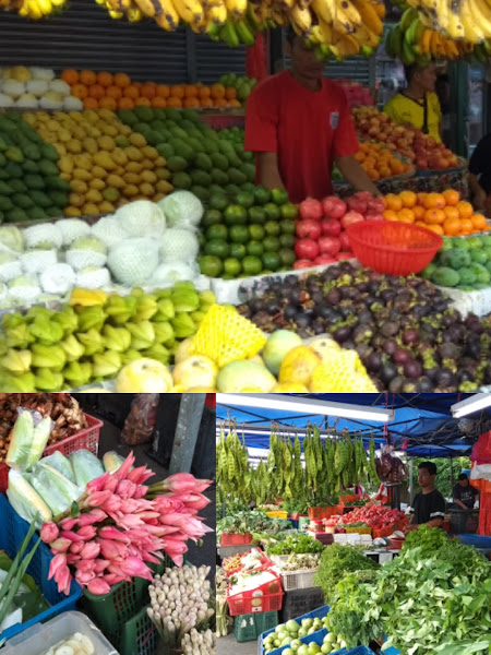 Lokasi Pasar Ramadan Kampung Baru Ini Ada di Jalan Raja Alang, tidak jauh dari sana juga ada pasar tradisional. 