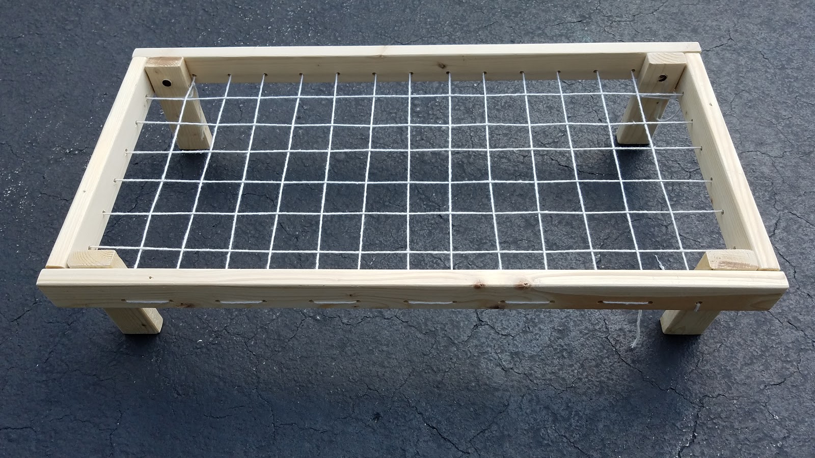 Arts and Crafts for your American Girl Doll Viking Rope Bed for