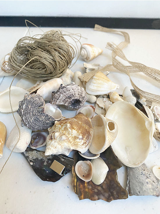 Shell Garland Ribbon Vacation Sea Shell Garland