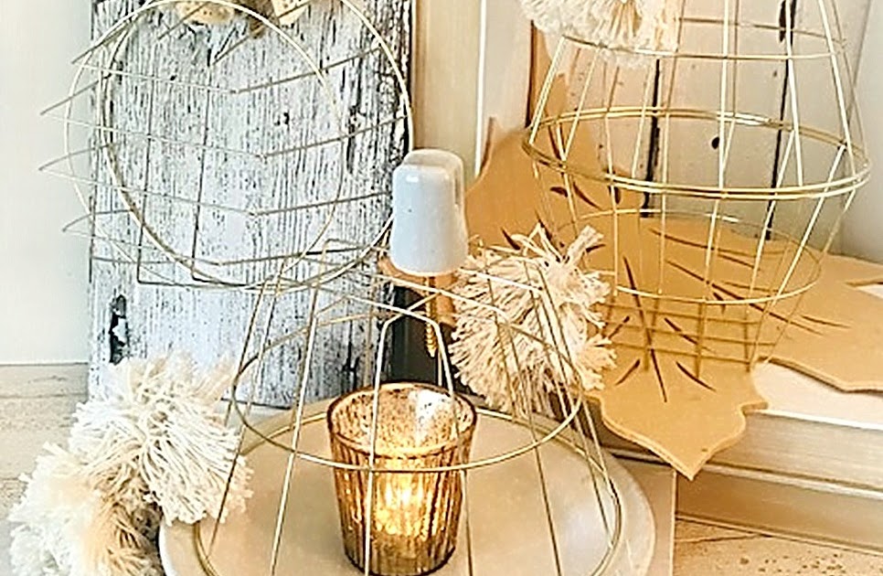 gold wire basket pumpkins homeward found decor