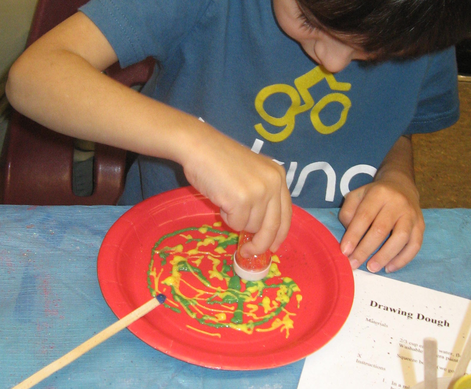 StrongStart Squeeze Bottle Painting