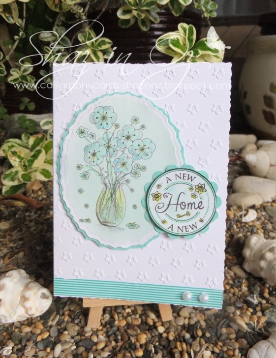 Calligraphy Cards Shaz in Oz How to make an Embossing Buddy/ Anti