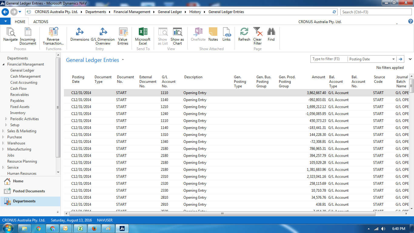 About Computer Extract Raw Data in Navision