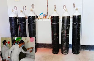 মহেশখালী আইসোলেশন সেন্টারে বসলো সেন্ট্রাল অক্সিজেন সিস্টেম :: মহেশখালী আইসোলেশন সেন্টারে বসলো সেন্ট্রাল অক্সিজেন সিস্টেম ::