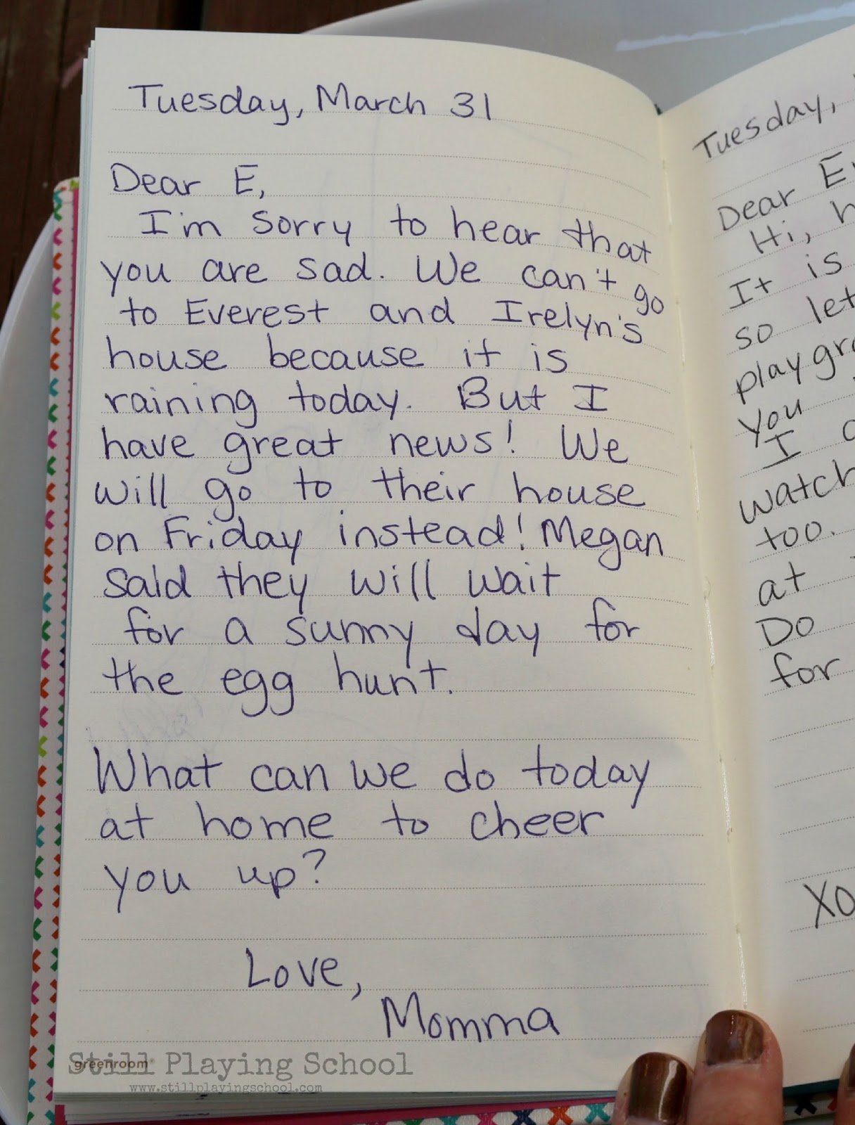 journal writing for special education students