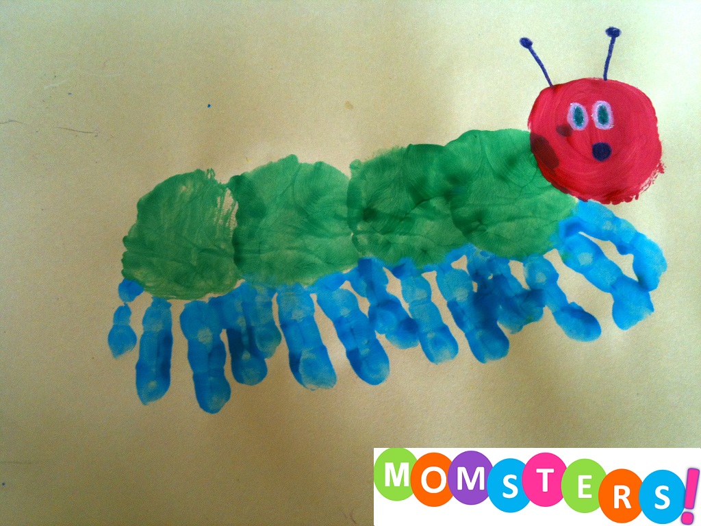 Momsters - Parenting n All the Jazz!: Finger Paint fun with your