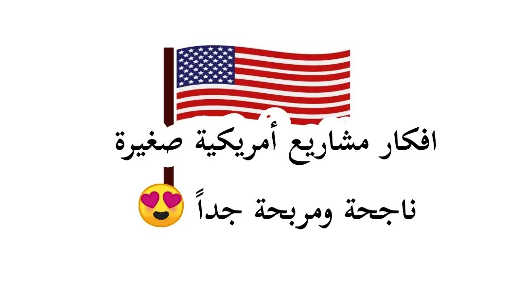 أفكار مشاريع صغيرة ناجحة في أمريكا : أفضل 16 فرصة استثمار أمريكية أفكار مشاريع صغيرة ناجحة في أمريكا : أفضل 16 فرصة استثمار أمريكية