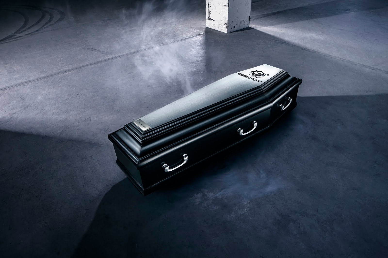 Coffin storm. Красивые гробы. Черный гроб.