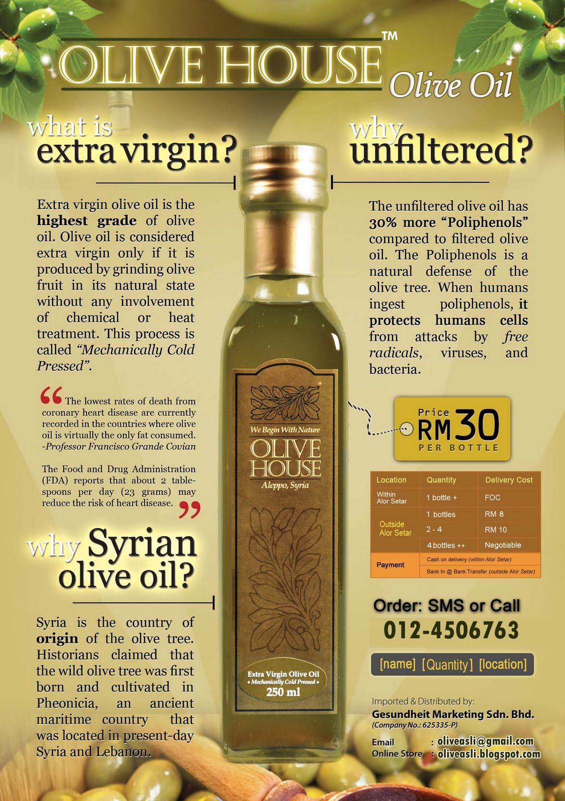 5 Tips Kebaikan Minyak Zaitun Untuk Kecantikan ( Olive Oil Asli Olive