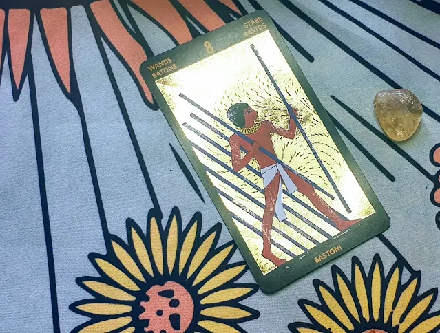 8 of Wands - Tarot Nefertari