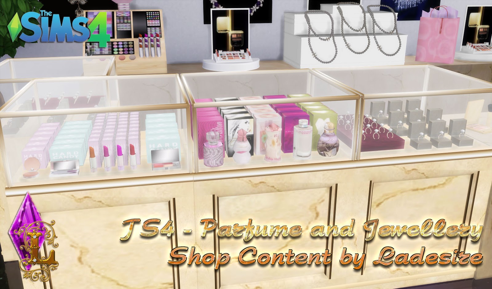 Ladesire's creative corner): TS4 - Parfume and Jewellery Shop Content ...