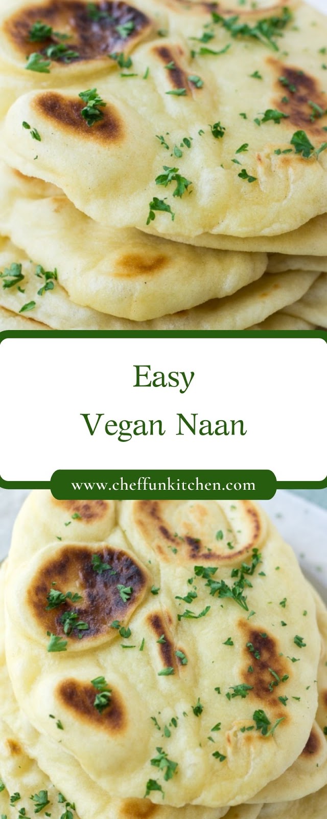 Easy Vegan Naan