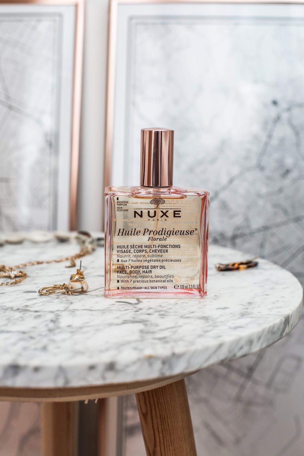 Nuxe Huile Prodigieuse Multi-Purpose Dry Oil For Face, Body And Hair
