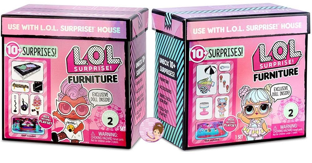 New L O L Surprise Furniture Series 2 With 10 Surprises To Unbox