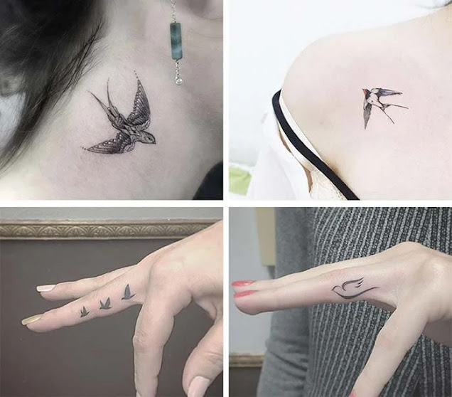 Bird Small Tattoos for girls