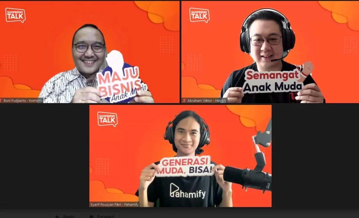 ShopeePay Talk Bangkitkan Semangat Bisnis Generasi Muda