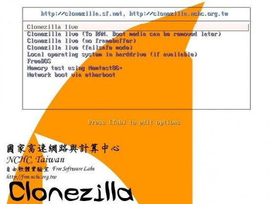 Clonezilla est un outil d'imagerie et de clonage de disque