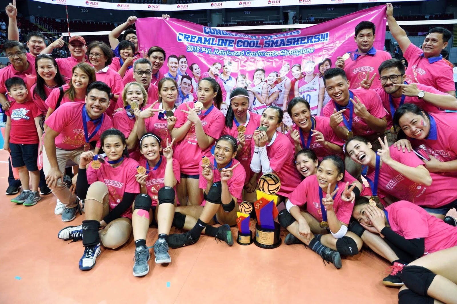 Creamline Cool Smashers Sweeping the nation with ‘good vibes’ It's