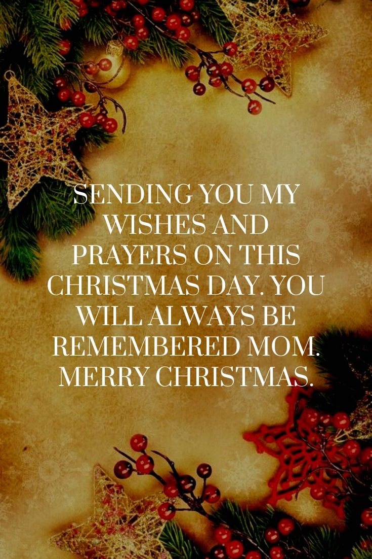 "Merry Christmas to you and your precious family! May your bond expand