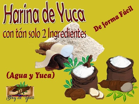 Harina de Yuca [Receta + Video] Cativía, o Tapioca