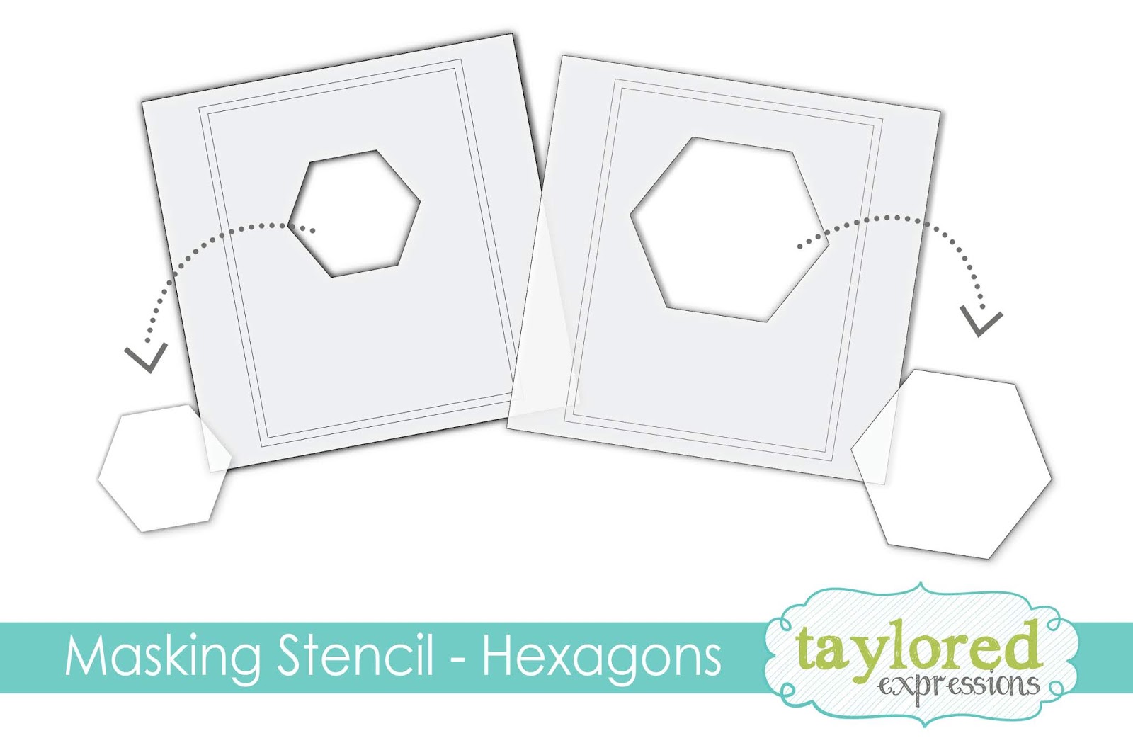 SOAPBOX CREATIONS Taylored Expressions Masking Stencils....