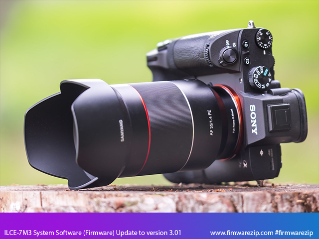 How to update the Sony A7 III Firmware 3.0 - Firmwarezip