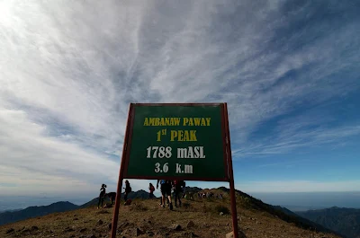 Ambanaw Paway First Peak Ampucao Itogon Benguet Cordillera Administrative Region Philippines