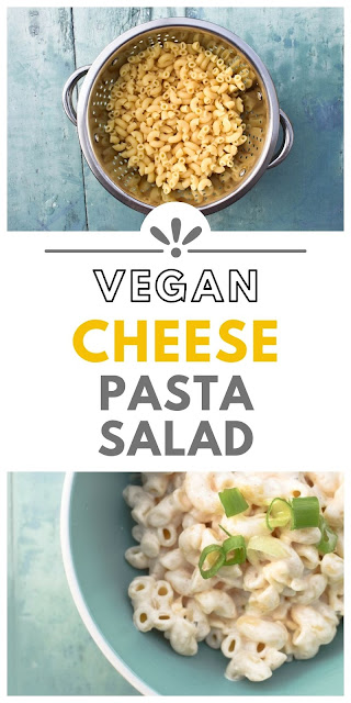 Vegan Creamy Cheese Pasta Salad for Lunch