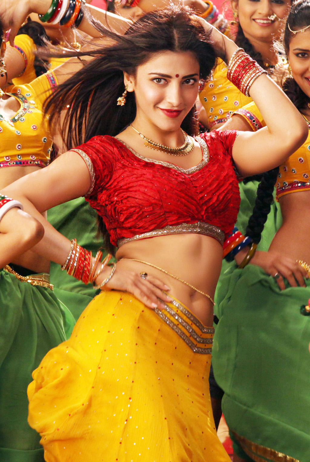 My Country Actress Shruti Hassan Hot Stills From Balupu Movie