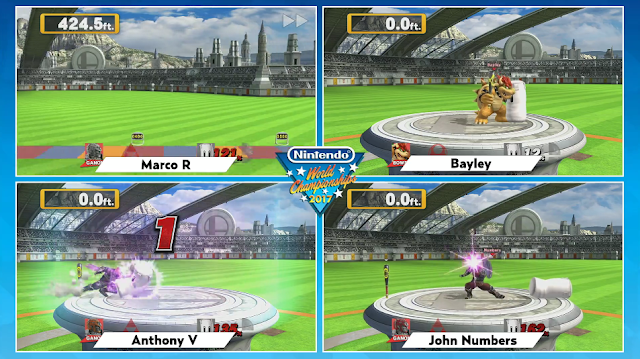 Nintendo World Championships Bayley WWE Bowser homerun contest Super Smash Bros. For Wii U fail