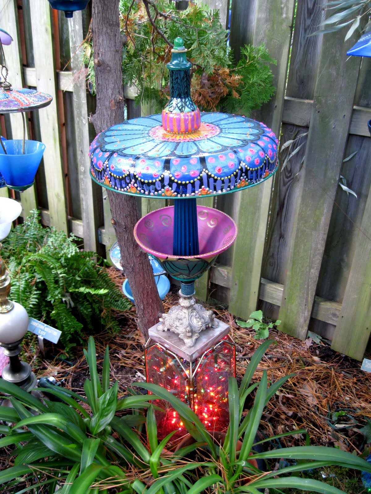 Donna's Art at Mourning Dove Cottage: Whimsical garden ... Donna's Art at Mourning Dove Cottage: Whimsical garden ... on Whimsical Backyard Ideas id=65862