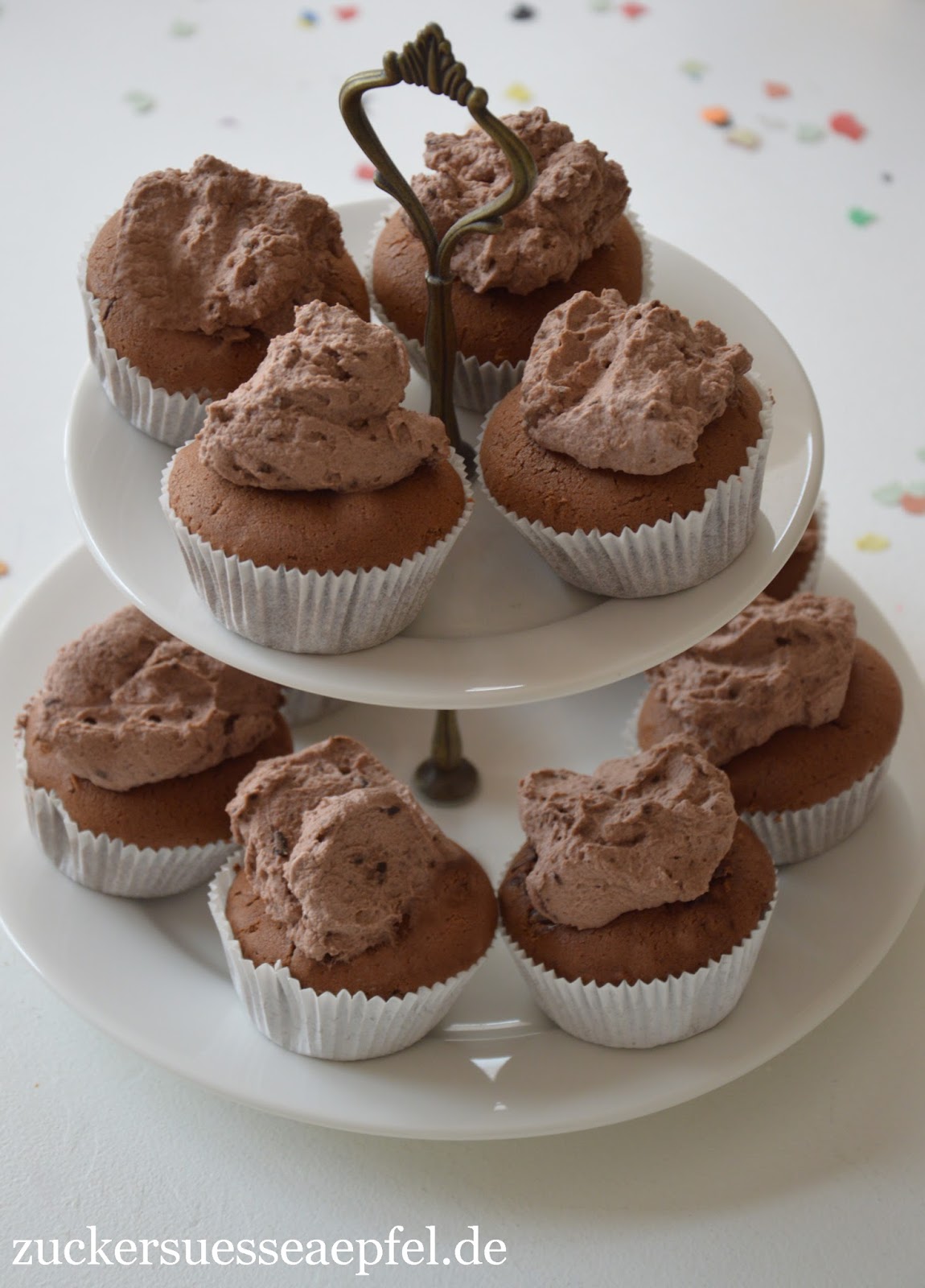 Leckere Überraschungs Cupcakes für Kinder | ♥ Zuckersüße Äpfel ...