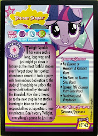 My Little Pony Twilight Sparkle Series 2 Trading Card