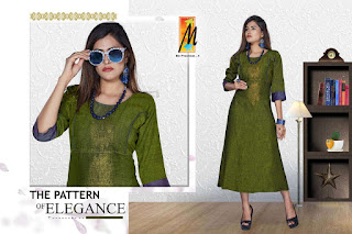 Master lotus Rayon Straight kurti