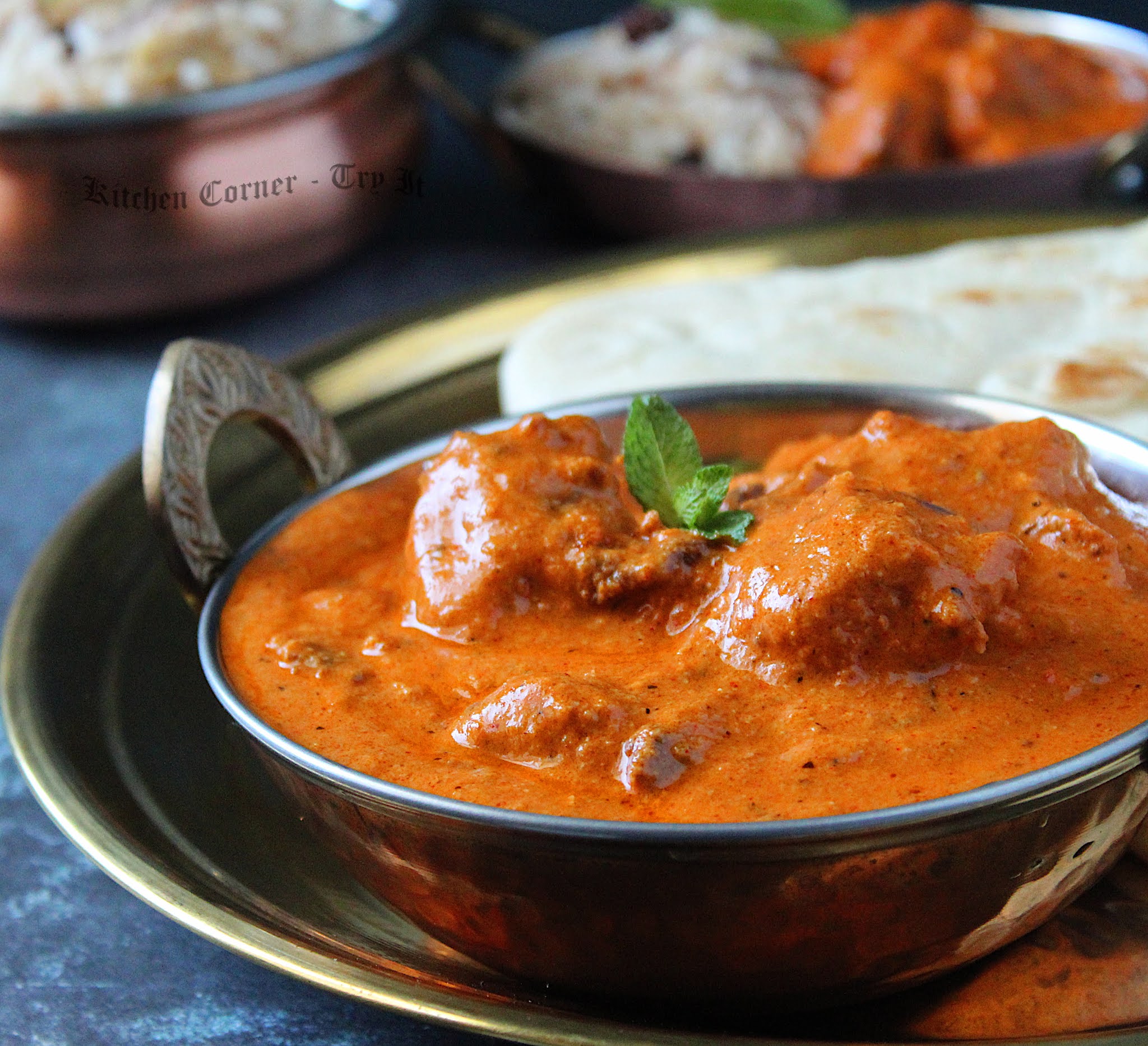 Restaurant Style Butter Chicken/Murgh Makhani