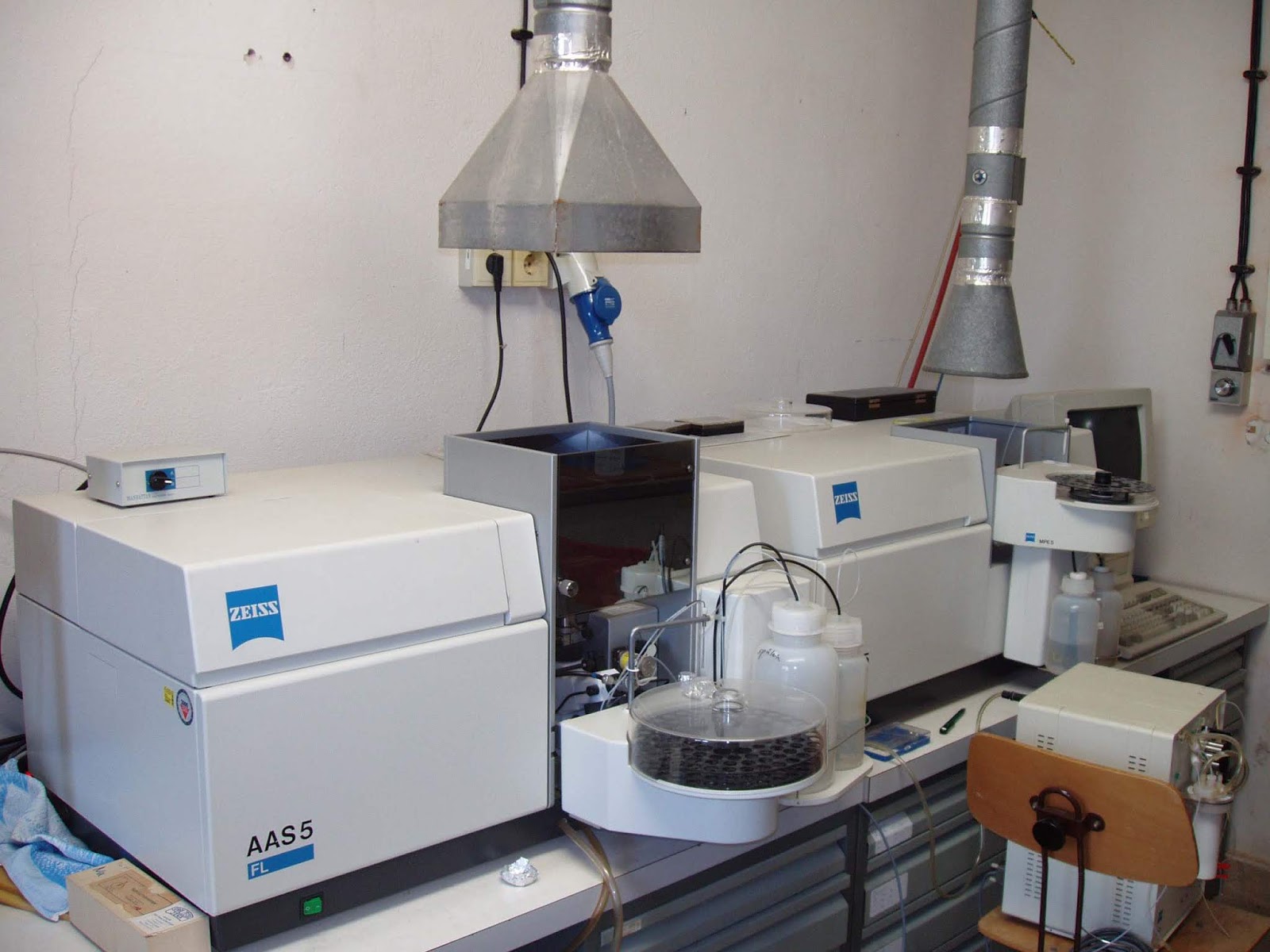 ATOMIC ABSORPTION SPECTROMETER ( AAS )