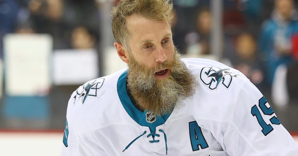 Thornton loses chunk of beard in Sharks loss to Maple Leafs