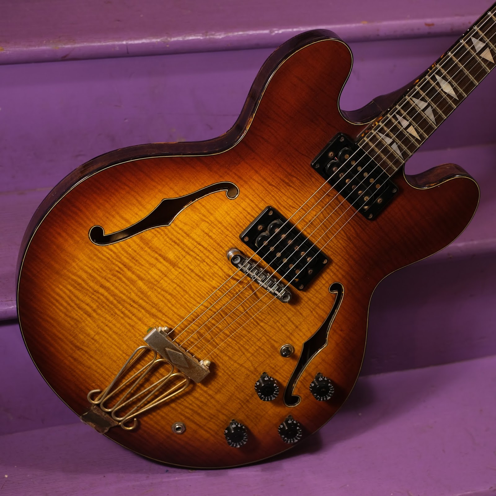 1970s Electra X410 "Jazz Strad" Semihollow Electric Guitar