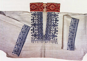 FolkCostume&Embroidery: East Telemark, Norway, embroidered shirts for ...