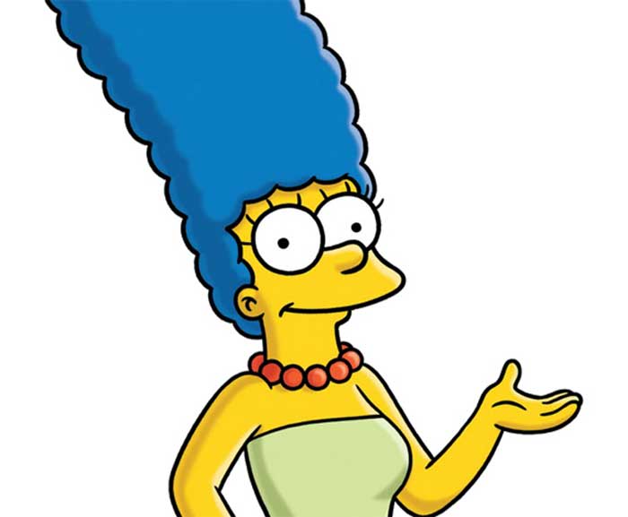 Marge Simpson hairstyl