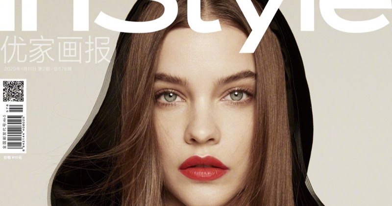 Barbara Palvin wears stylish clothing for InStyle China