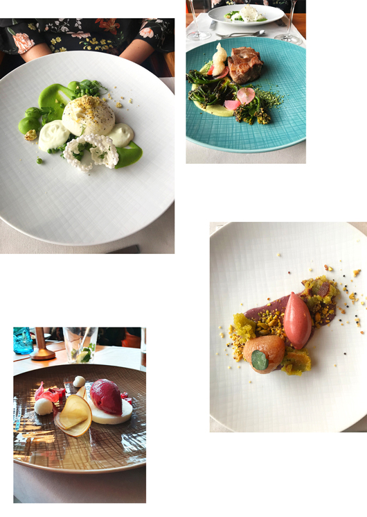 Menüs im Restaurantschiff Patio in Berlin