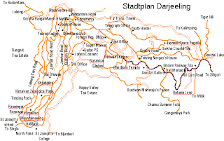 Darjeeling Map