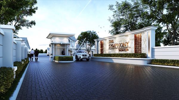 The Symphony Sriracha เดอะ ซิมโฟนี่ ศรีราชา บ้านแฝด & ทาวน์โฮม ในศรีราชา
