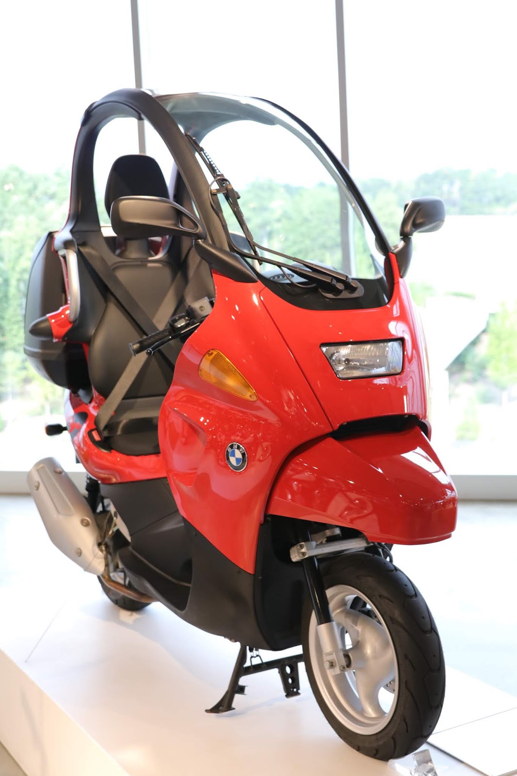 OldMotoDude: 2004 BMW C-1 on display at the Barber Vintage Motorsports