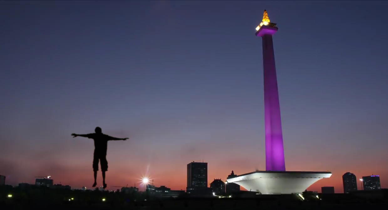 Gambar Wisata Kota Jakarta Gedung Gambar Dimalam Hari di Rebanas - Rebanas