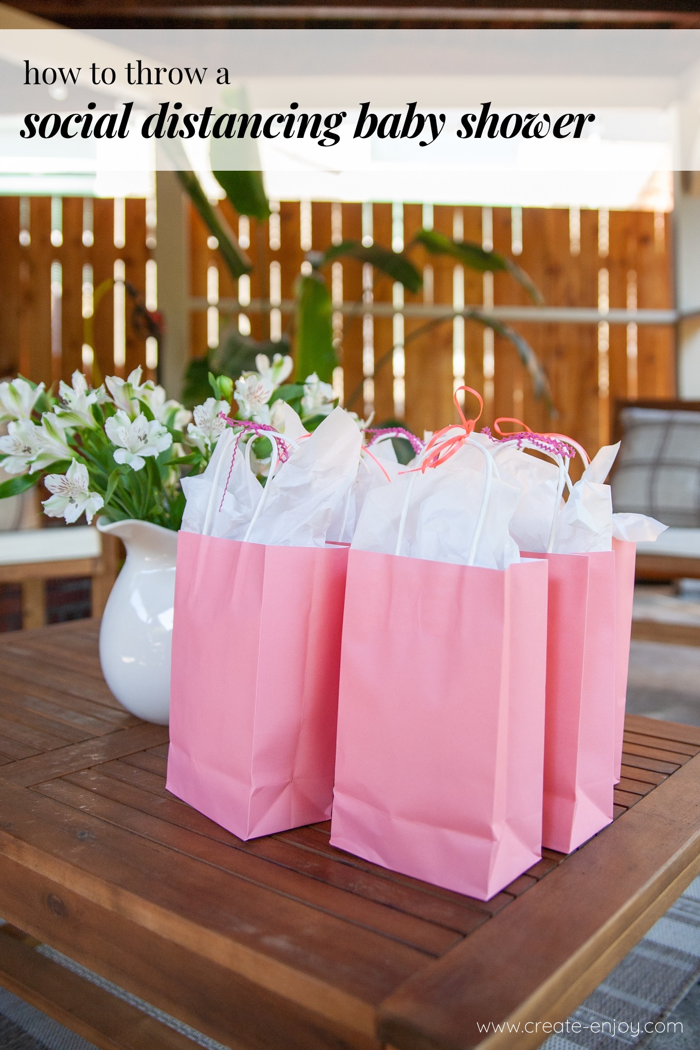 trail mix bags for baby shower